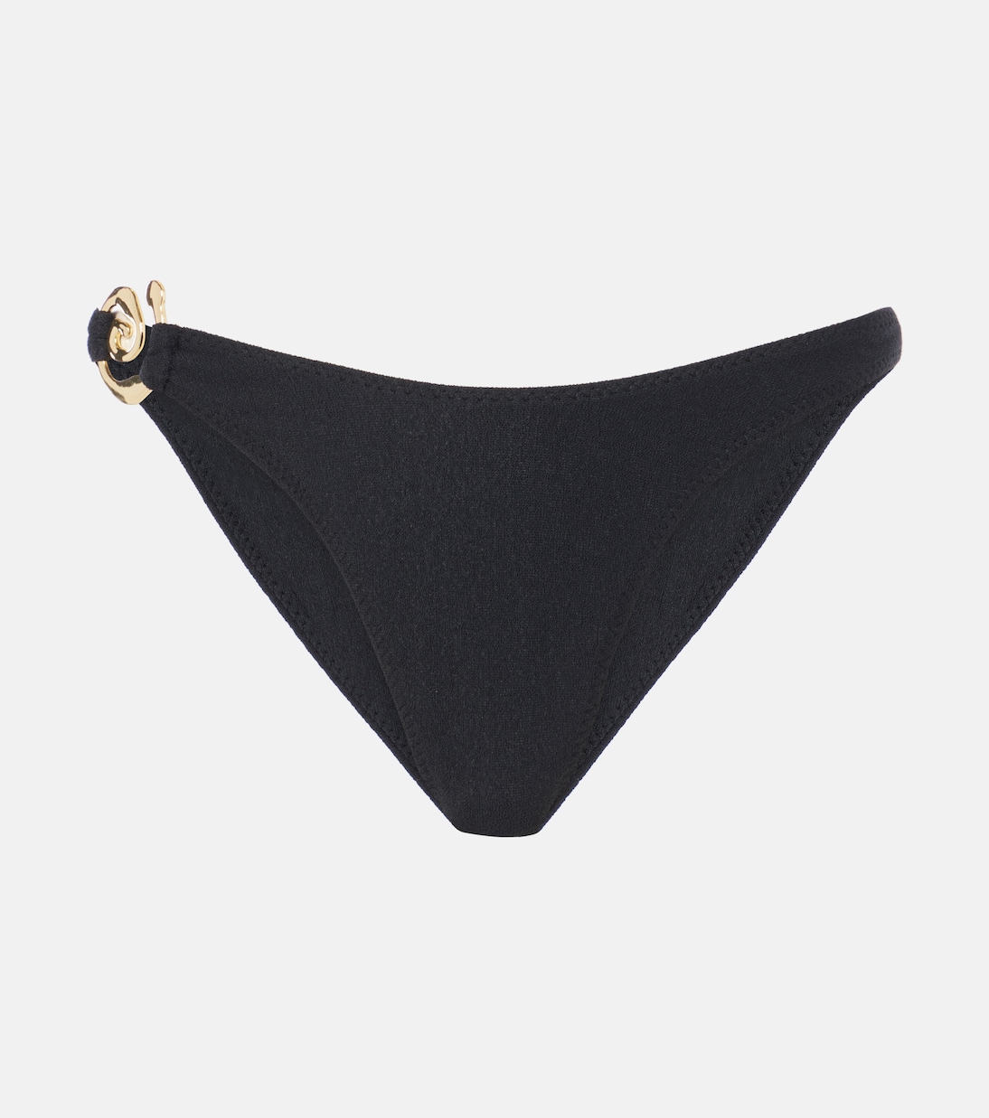 

Спиральные бикини-трусики с низкой посадкой Same, Faux Suede Black