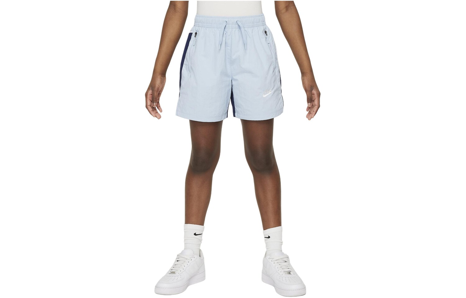 

Дети Шорты Nike, светло-голубой