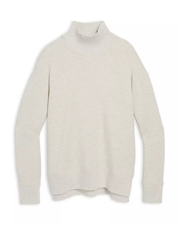 

Свитер с воротником-стойкой из резинки Dreamcloth Vineyard Vines, белый