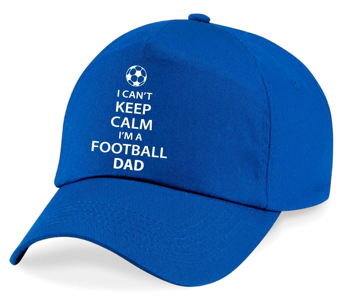 

Бейсбольная кепка I Can't Keep Calm Football Dad 60 SECOND MAKEOVER, синий