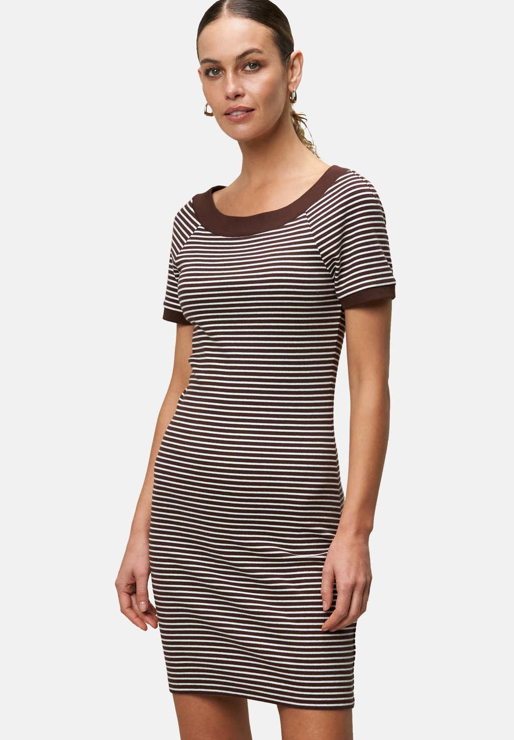 

Платье-джемпер MINI MIT STREIFEN - Shift dress zero, коричневый