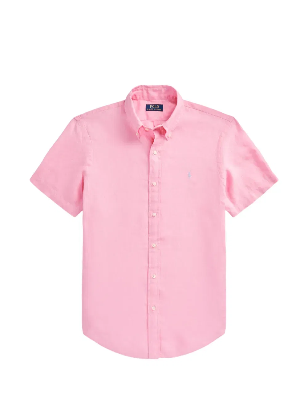Рубашка с коротким рукавом на пуговицах Polo Ralph Lauren, розовый