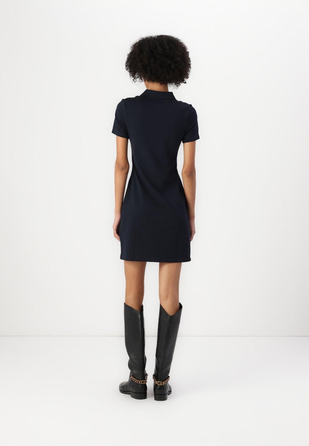 Платье-рубашка SLIM DRESS Tommy Hilfiger, темно-синий — фото 3