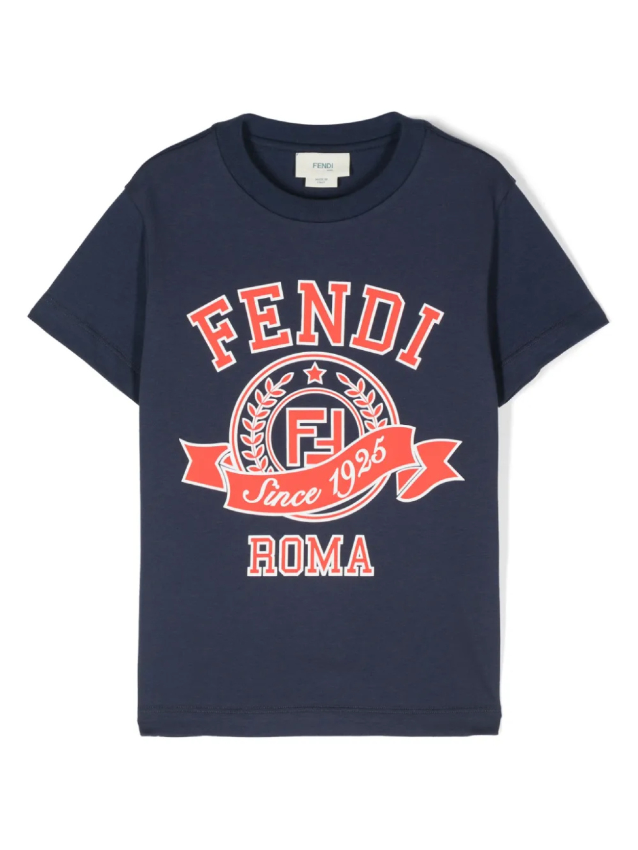 

Футболка из джерси Fendi Kids, синий