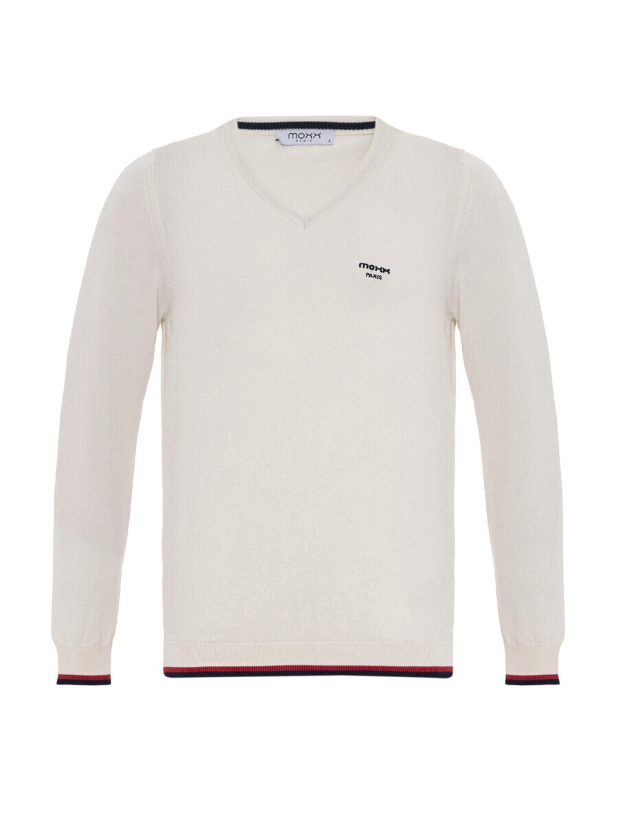 

Свитер с v-образным вырезом Moxx Paris Sweater Maxime, экрю