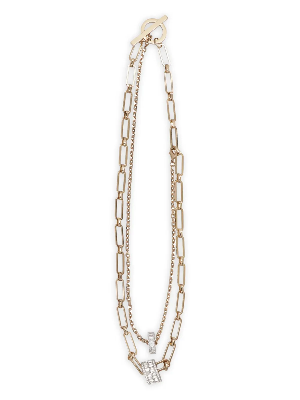 

Двойное колье Taranto Weekend Max Mara, золотой