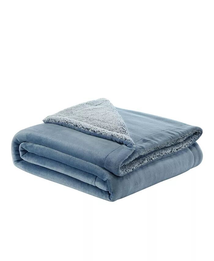 

Одеяло Orville Sherpa Twin Size Cozy Tyme, синий