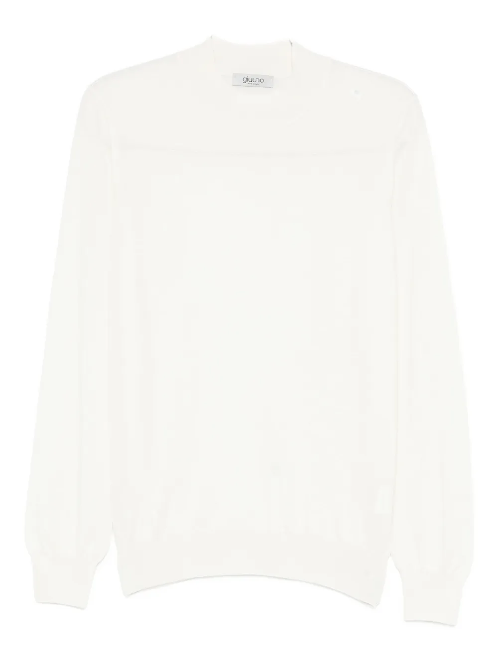 

Тонкий вязаный джемпер Giuuno, белый
