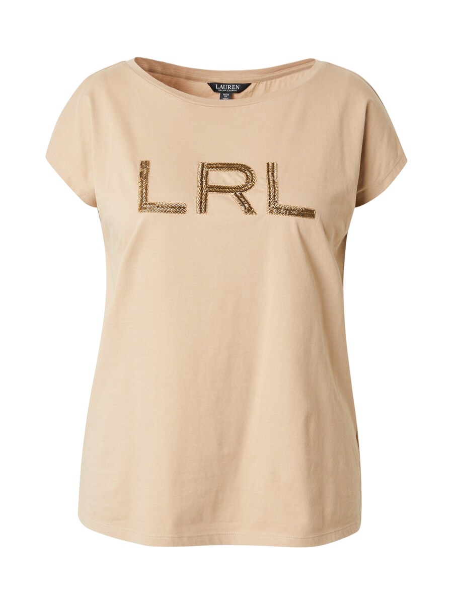 

Рубашка Lauren Ralph Lauren Plus, цвет Beige/Camel