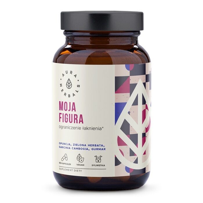 

Препарат, способствующий снижению аппетита Aura Herbals Moja Figura Ograniczenie Łaknienia, 60 шт