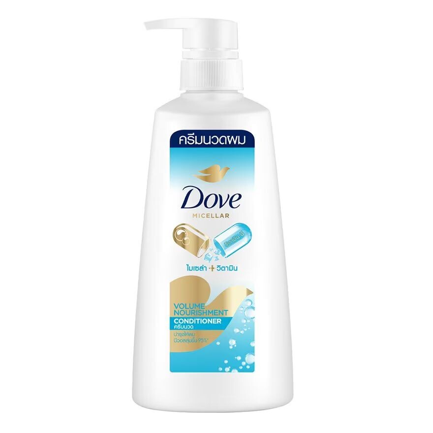

Dove Кондиционер Мицеллярный Витаминный Объем Питания 410 Мл. ครีมนวด, Blue