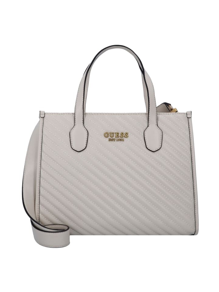 

Наплечная сумка Guess Silvana Schultertasche 34 cm, цвет bone