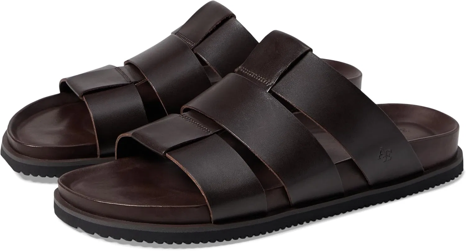 Сандалии мужские Allen Edmonds, темно-коричневая кожа