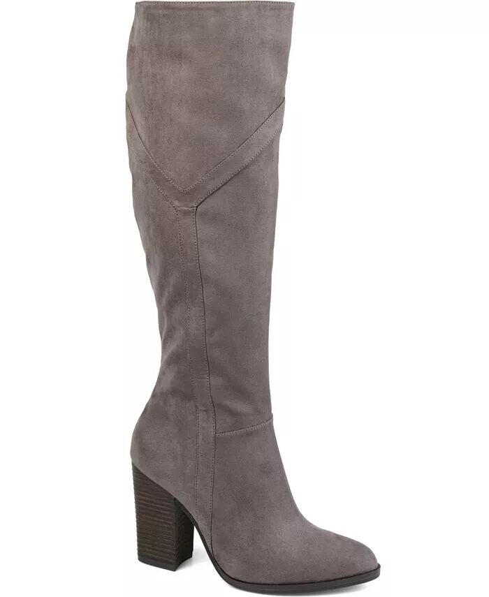 Женские сапоги Kyllie Wide Calf Journee Collection, серый