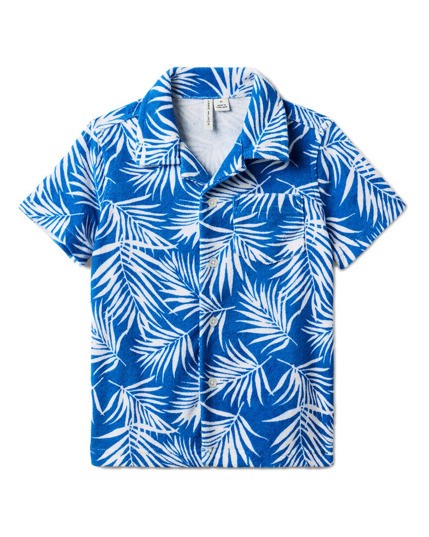 

Джени энд Джек Луп Терри Пальма Принт Футболка Janie and Jack, мультиколор