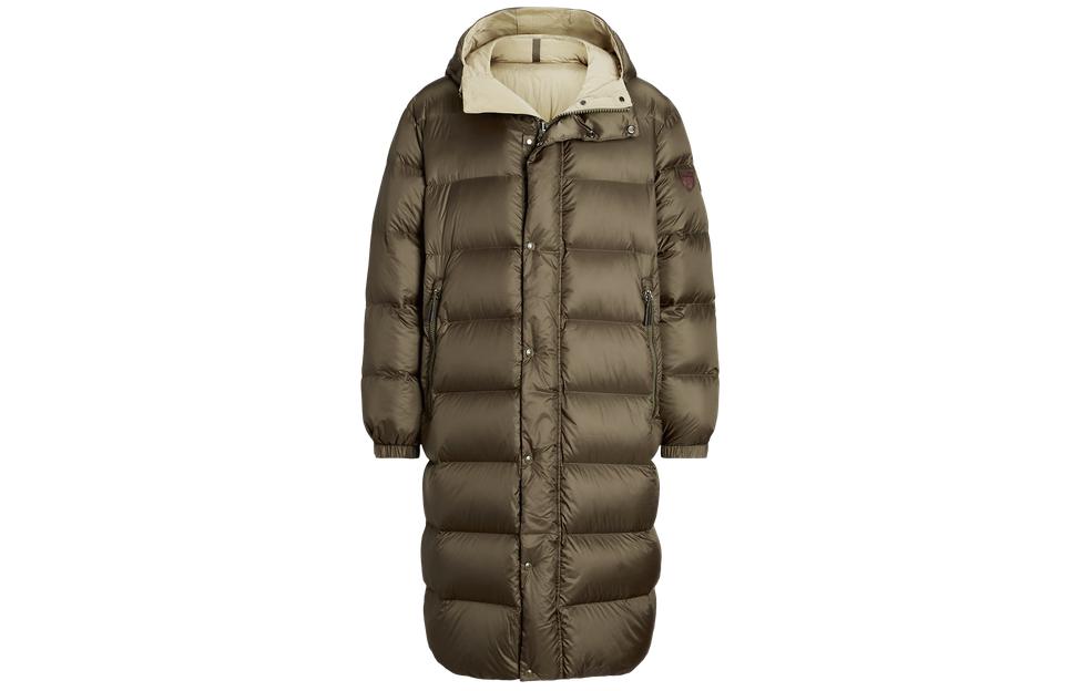 Куртка пуховая FW23 мужская оливково-коричневая Polo Ralph Lauren — фото 2