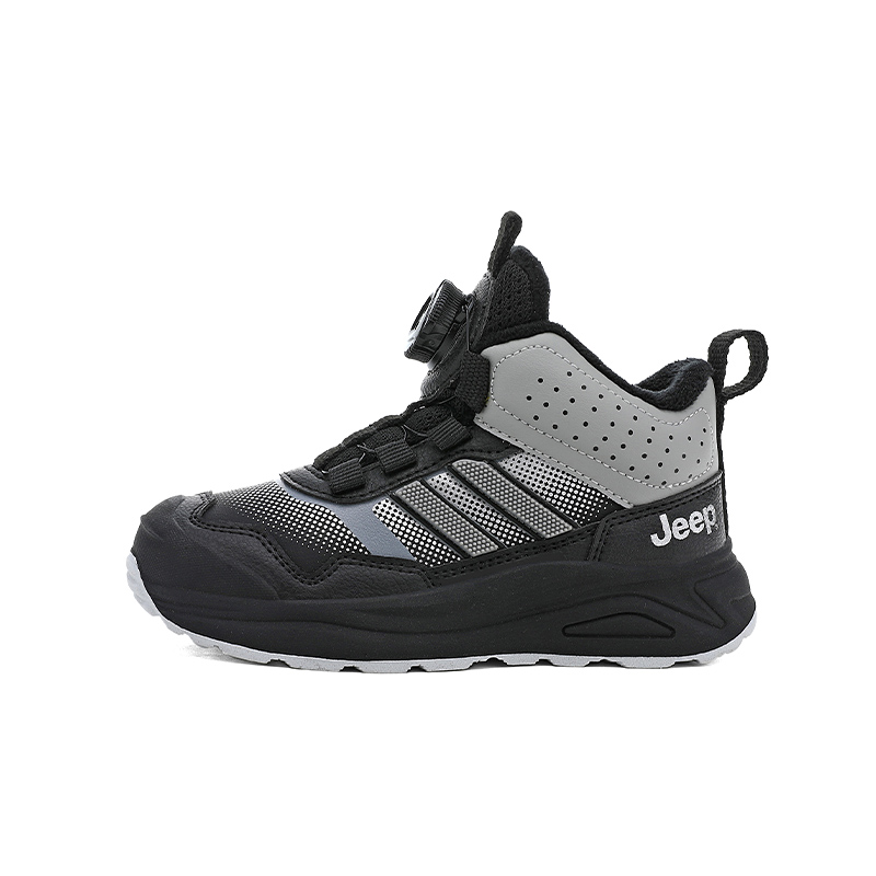 Термо-кроссовки Anti Kick Thermal Mid top для детей Jeep, warm sun фиолетовый (fleece-lined thin cotton) — фото 3