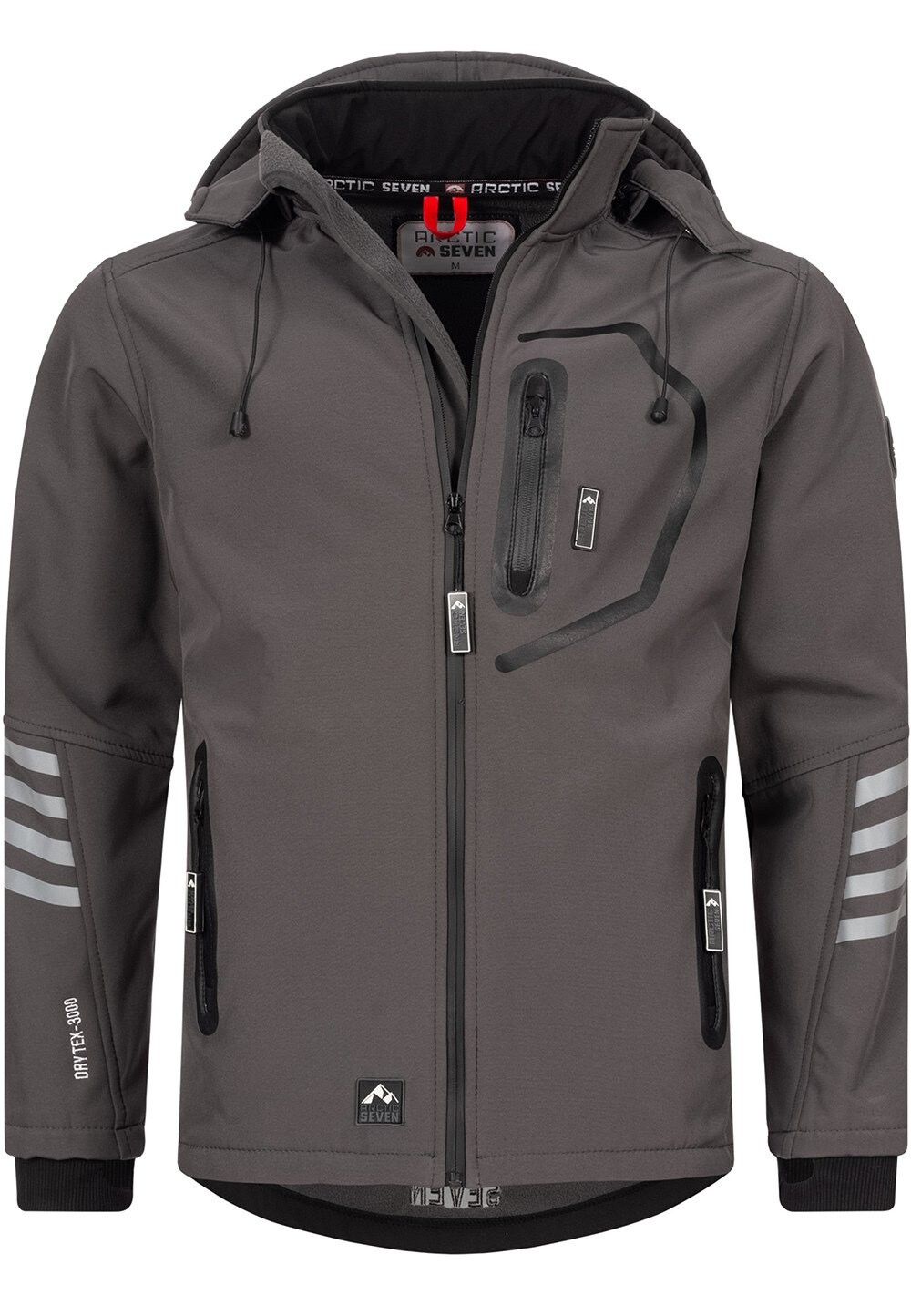 

Демисезонная куртка ÜBERGANGS Arctic Seven, цвет grau