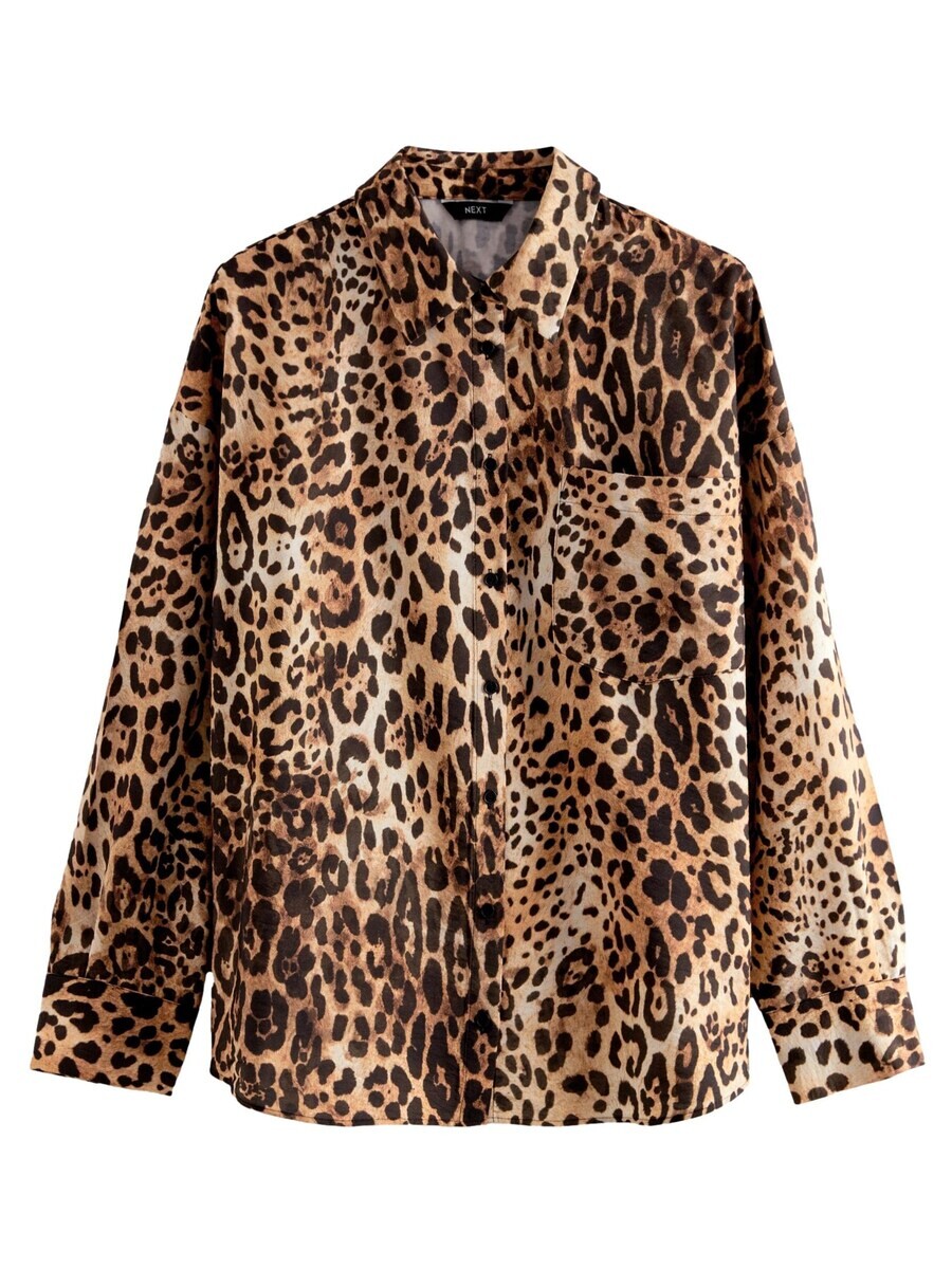 

Рубашка Next Blouse, коричневый
