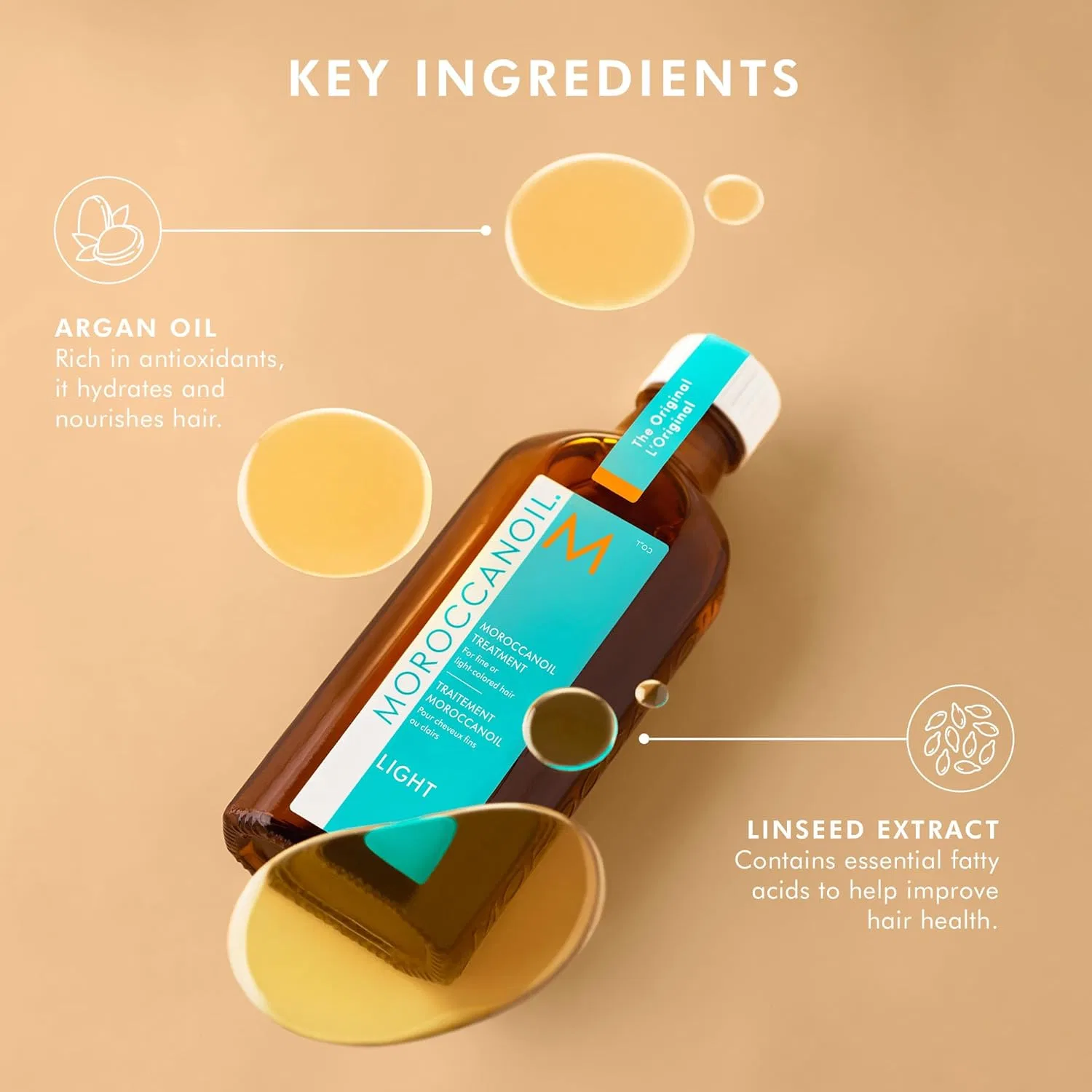 Масло для волос «Treatment Light» от Moroccanoil Moroccanoil — фото 3