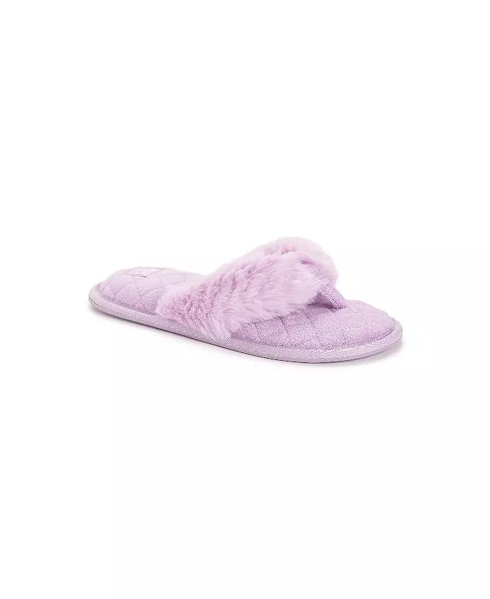 Женские шлепанцы Maren Thong MUK LUKS, фиолетовый