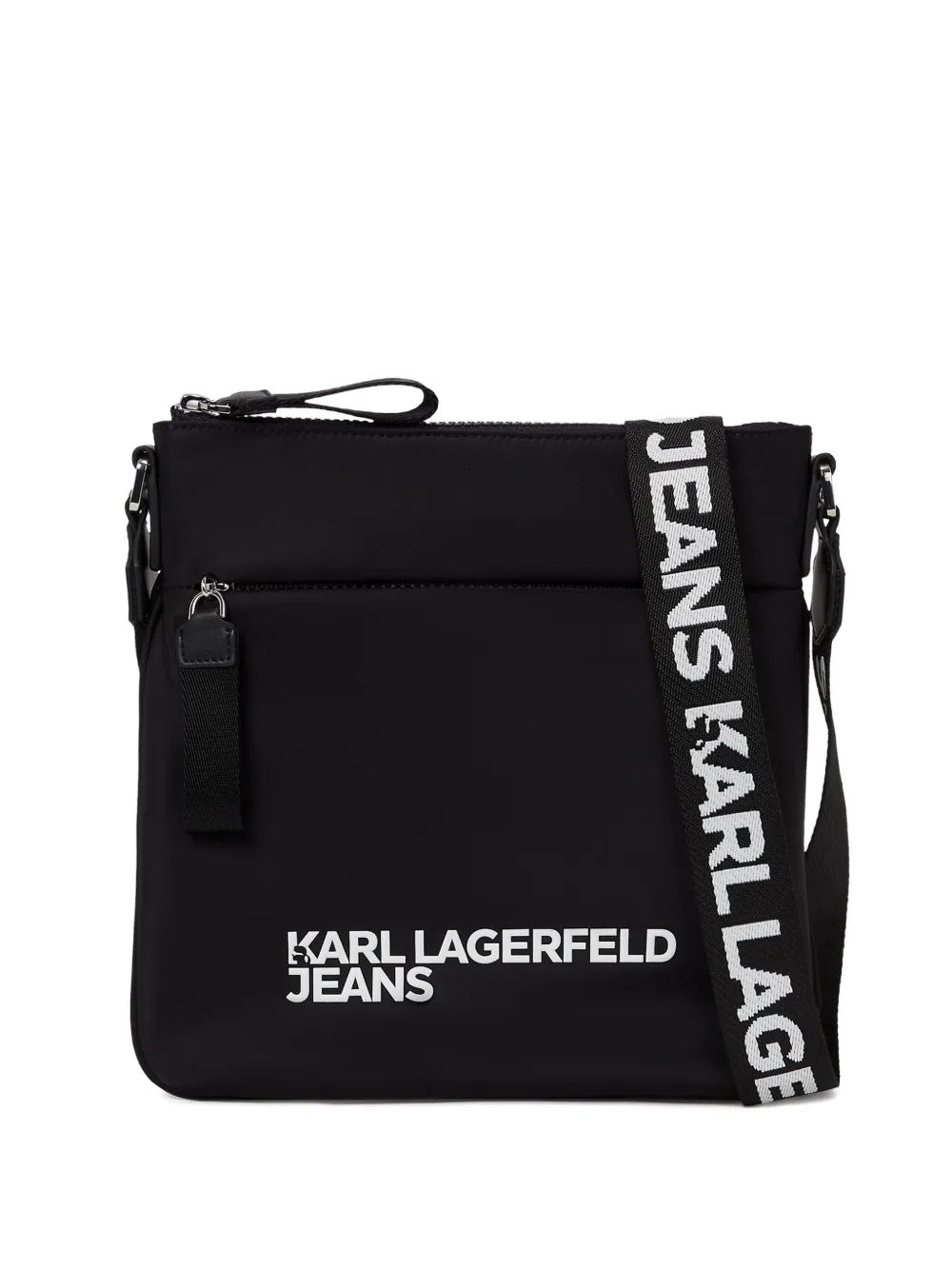 

Сумка-мессенджер с логотипом Karl Lagerfeld Jeans, черный