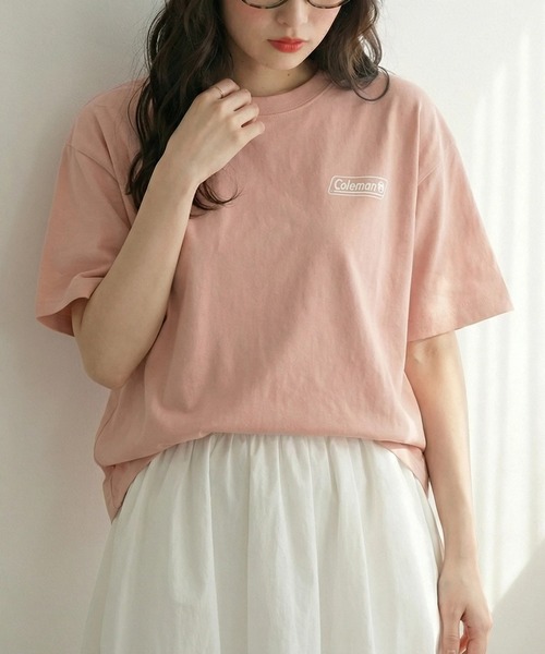 

Футболка с классическим логотипом Coleman, розовый