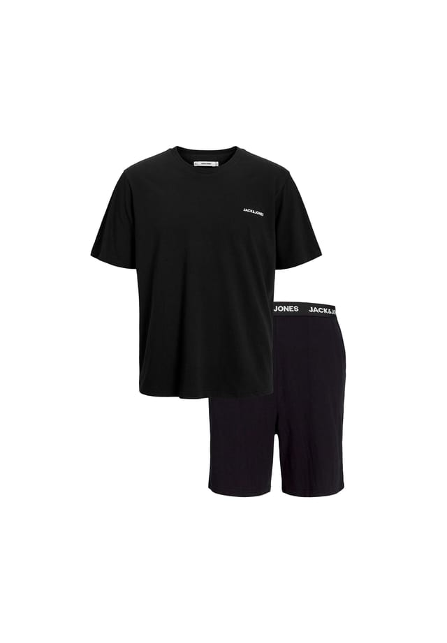 

Пижама - короткая майка и шорты jaceverest комплект пижамы с круглым вырезом Jack & Jones, черный