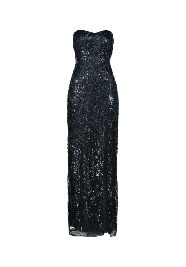 

Вечернее платье с пайетками Vera Mont, цвет night sky