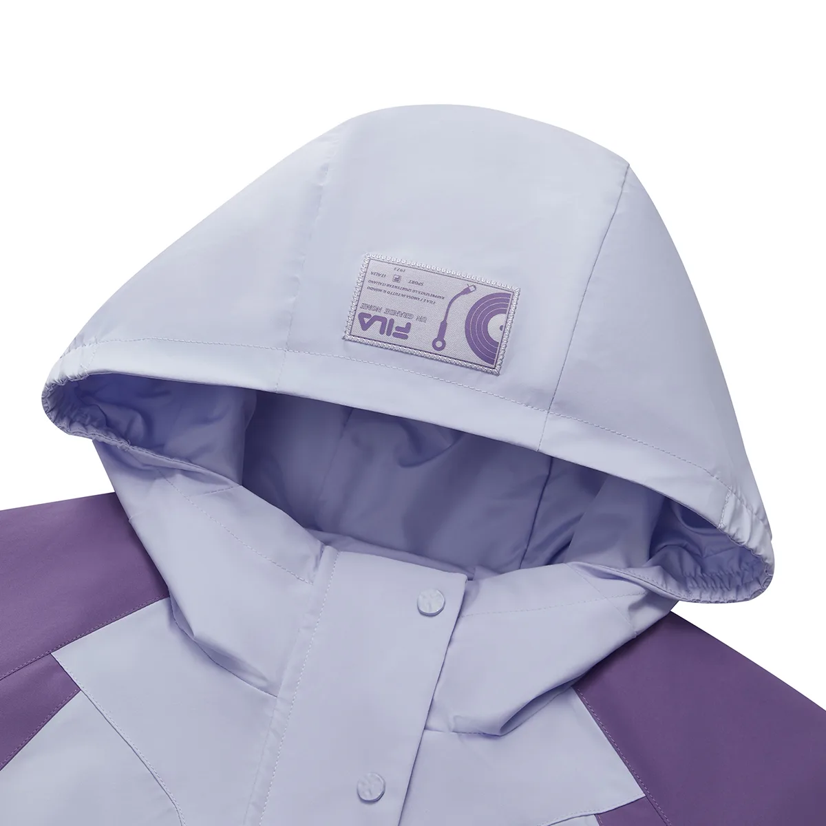 FILA KIDS Детское пальто из трикотажа cool purple — фото 4