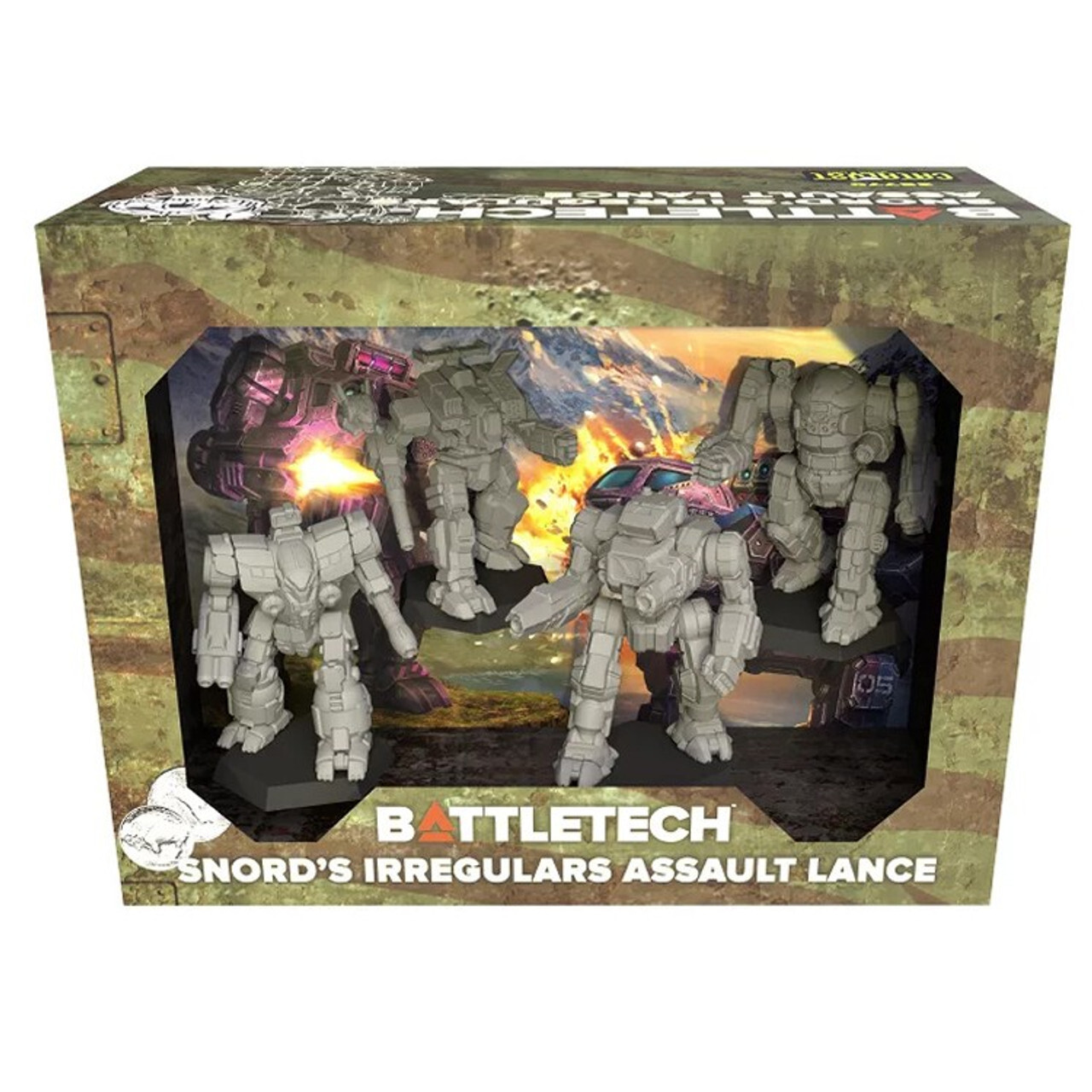 

Миниатюра BattleTech: Snords Irregulars Assault Lance - Miniature Force Pack