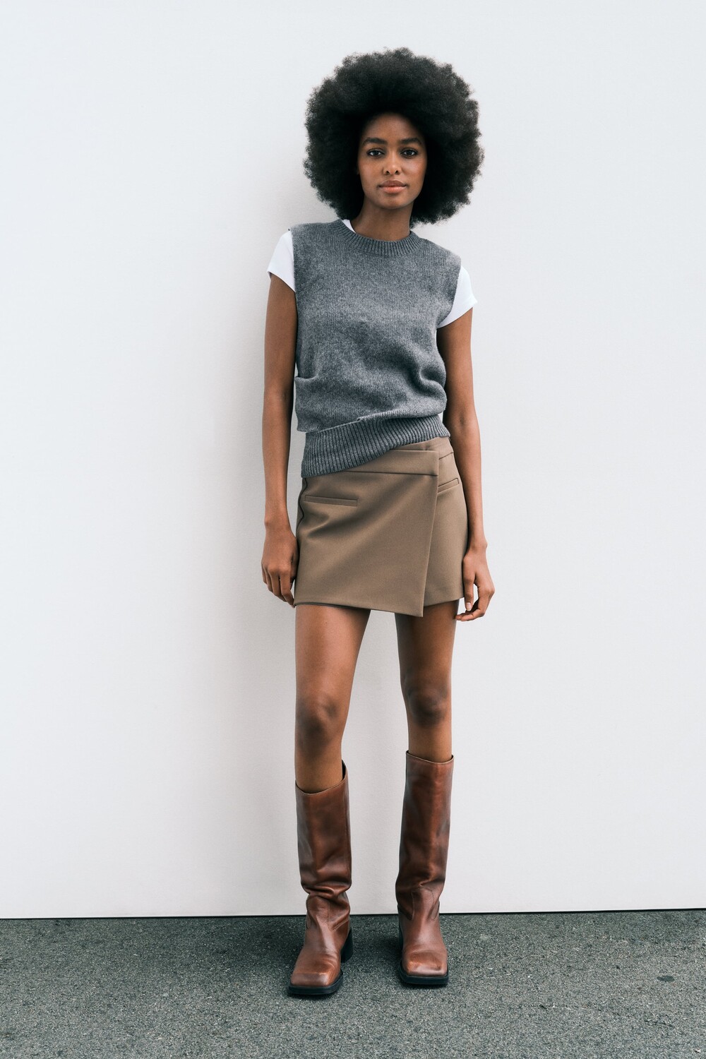 

Асимметричная юбка Zara