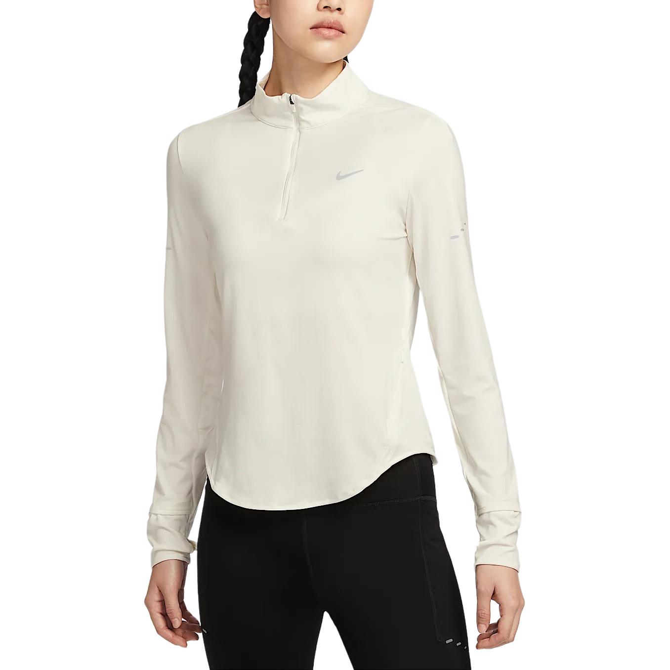 Nike Футболка для бега Dri Fit женская Sail White — фото 3