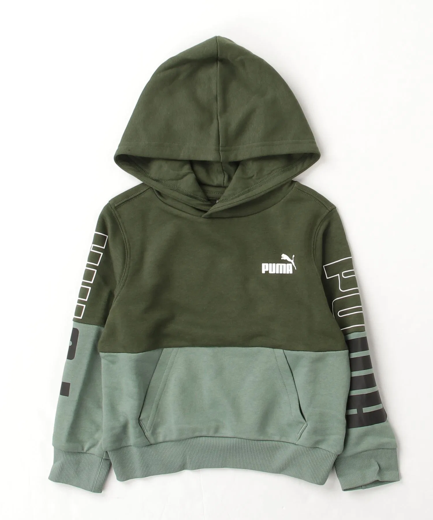 Толстовка Puma PUMA POWER Colorblock Hoodie Sweatshirt TR_