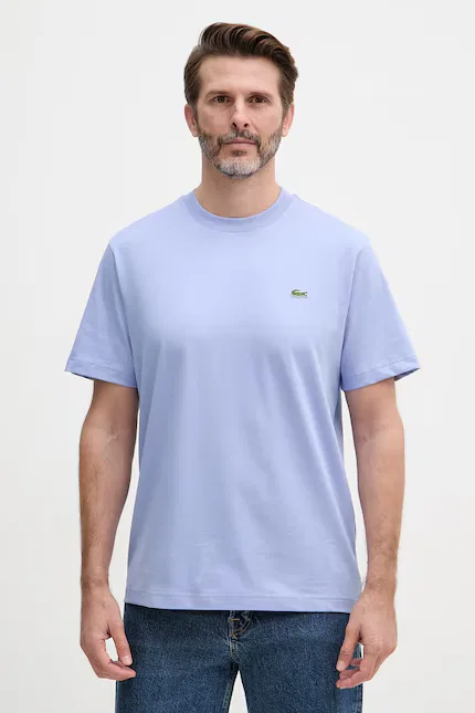 Футболка Lacoste базовая, мужская, синий