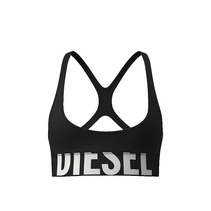 

Спортивный бюстгальтер Allison Cross back DIESEL, черный