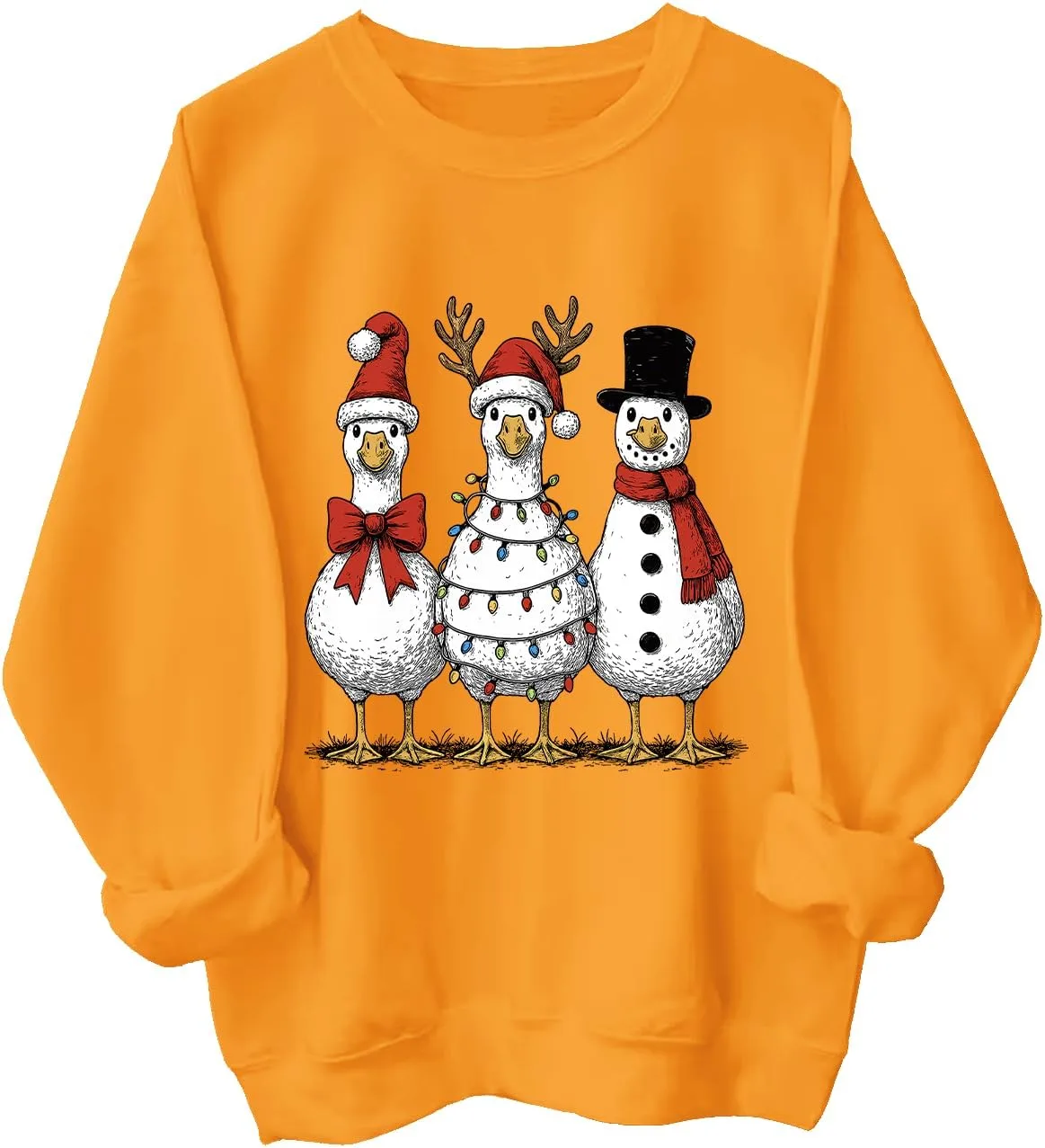 

Свитшот с рождественским гусем Just A Jolly Goose FIMIBK
