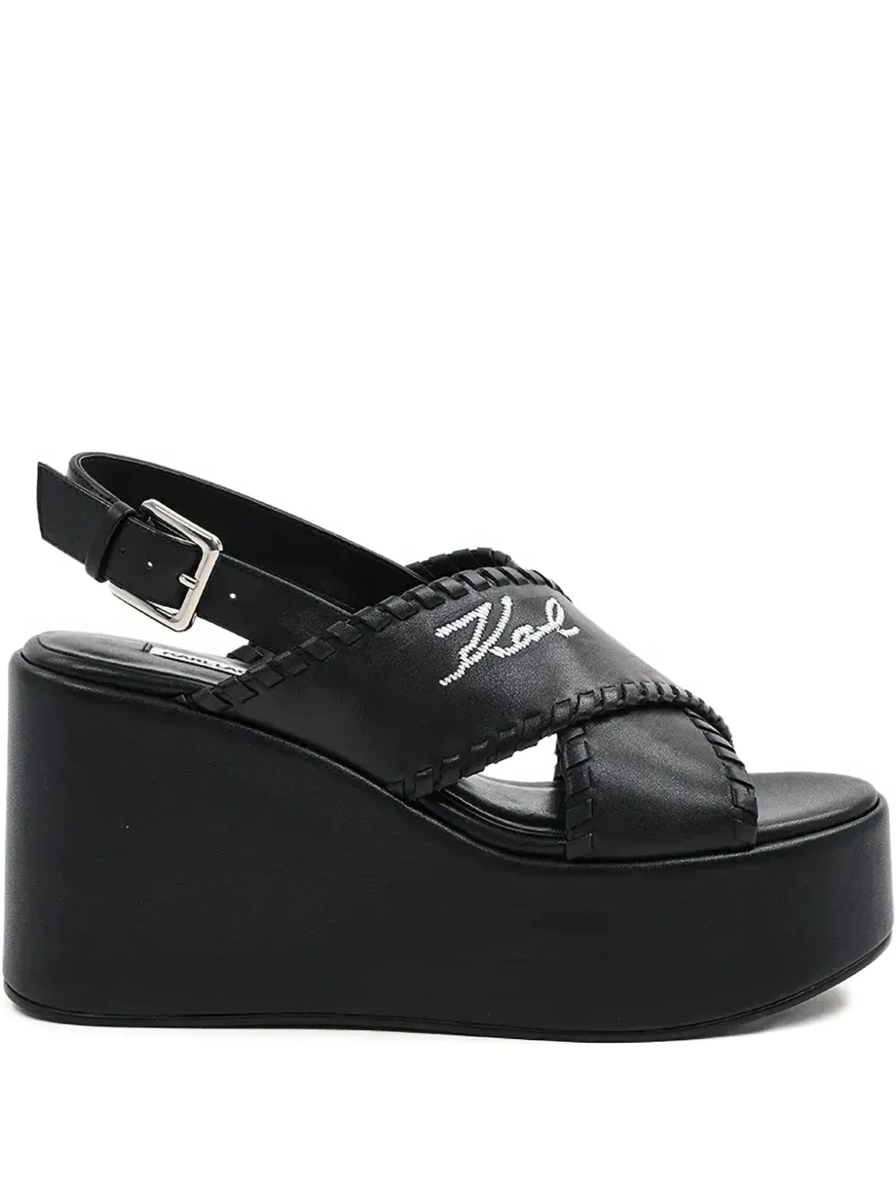 Босоножки Wendy 120 KARL LAGERFELD, черный