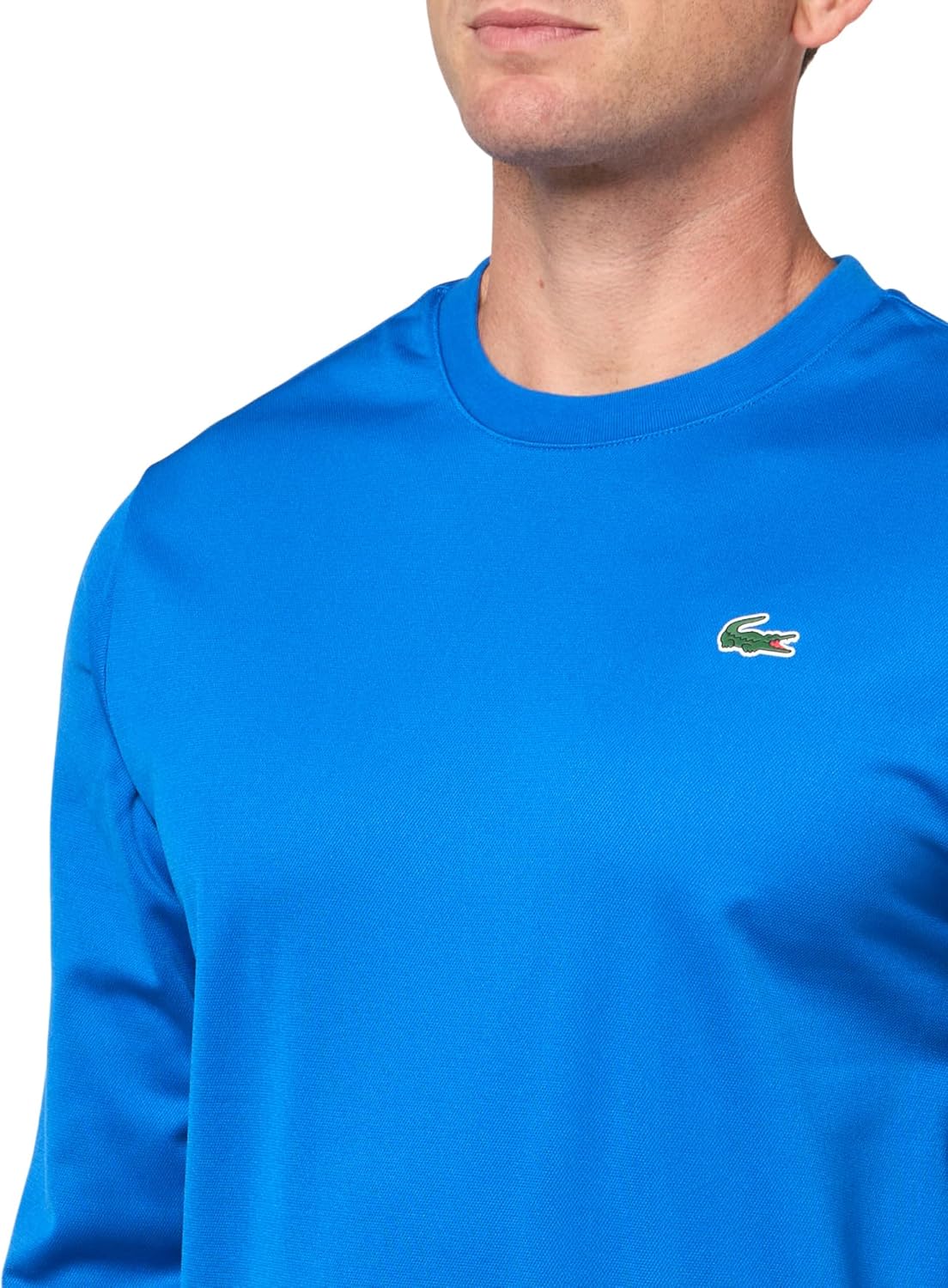Мужская спортивная толстовка Lacoste из пике-трикотажа классического кроя, Marina — фото 3