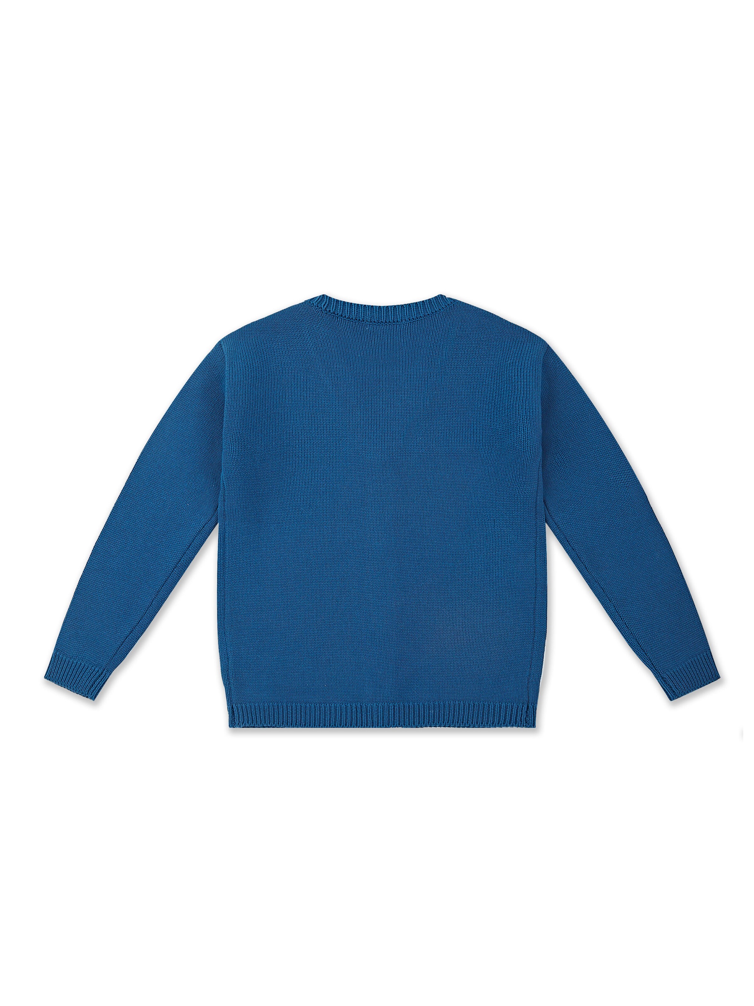 

Sailing Вязаный кардиган в цвете navy