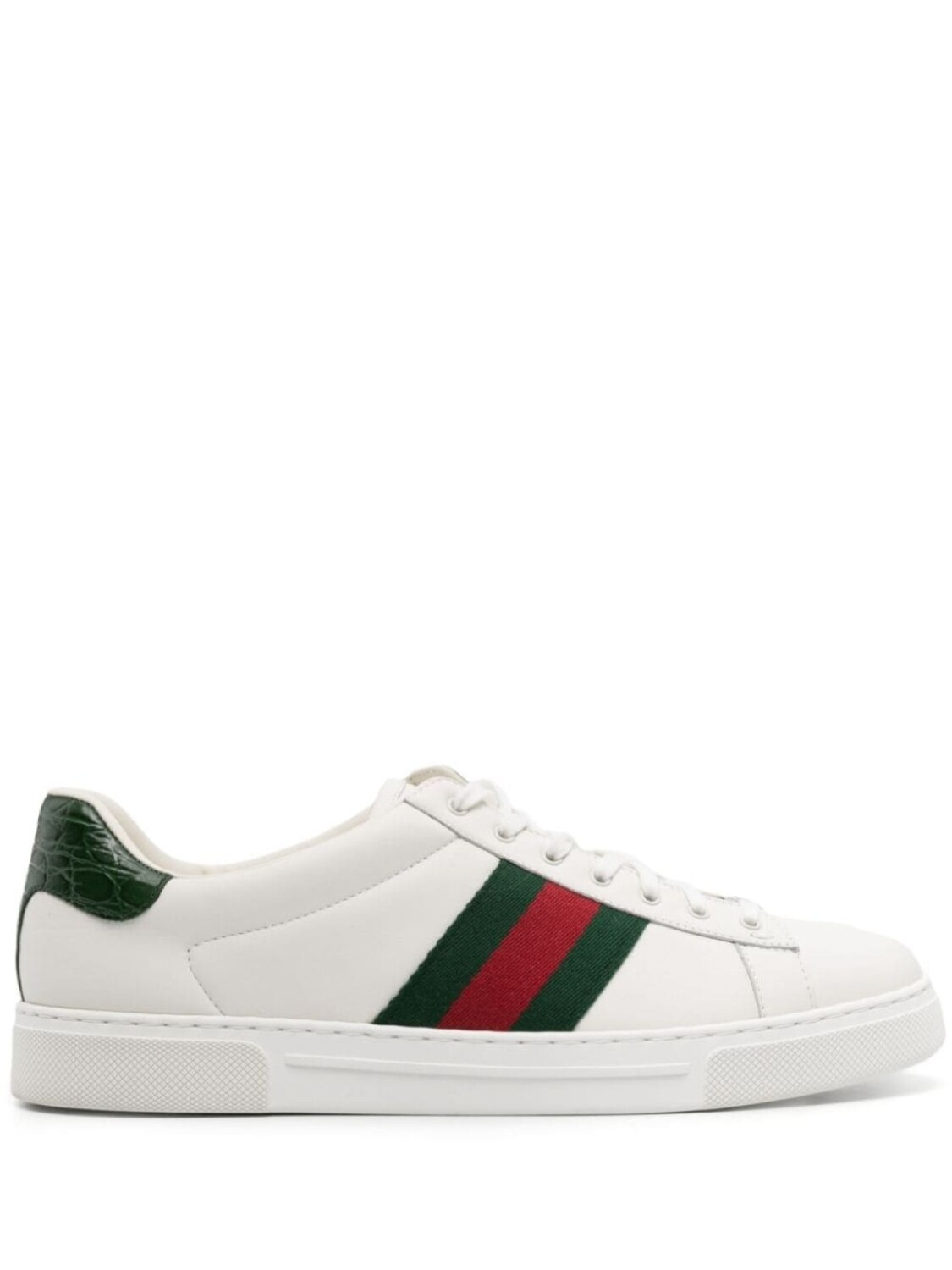 

Gucci кеды Ace с отделкой Web, белый