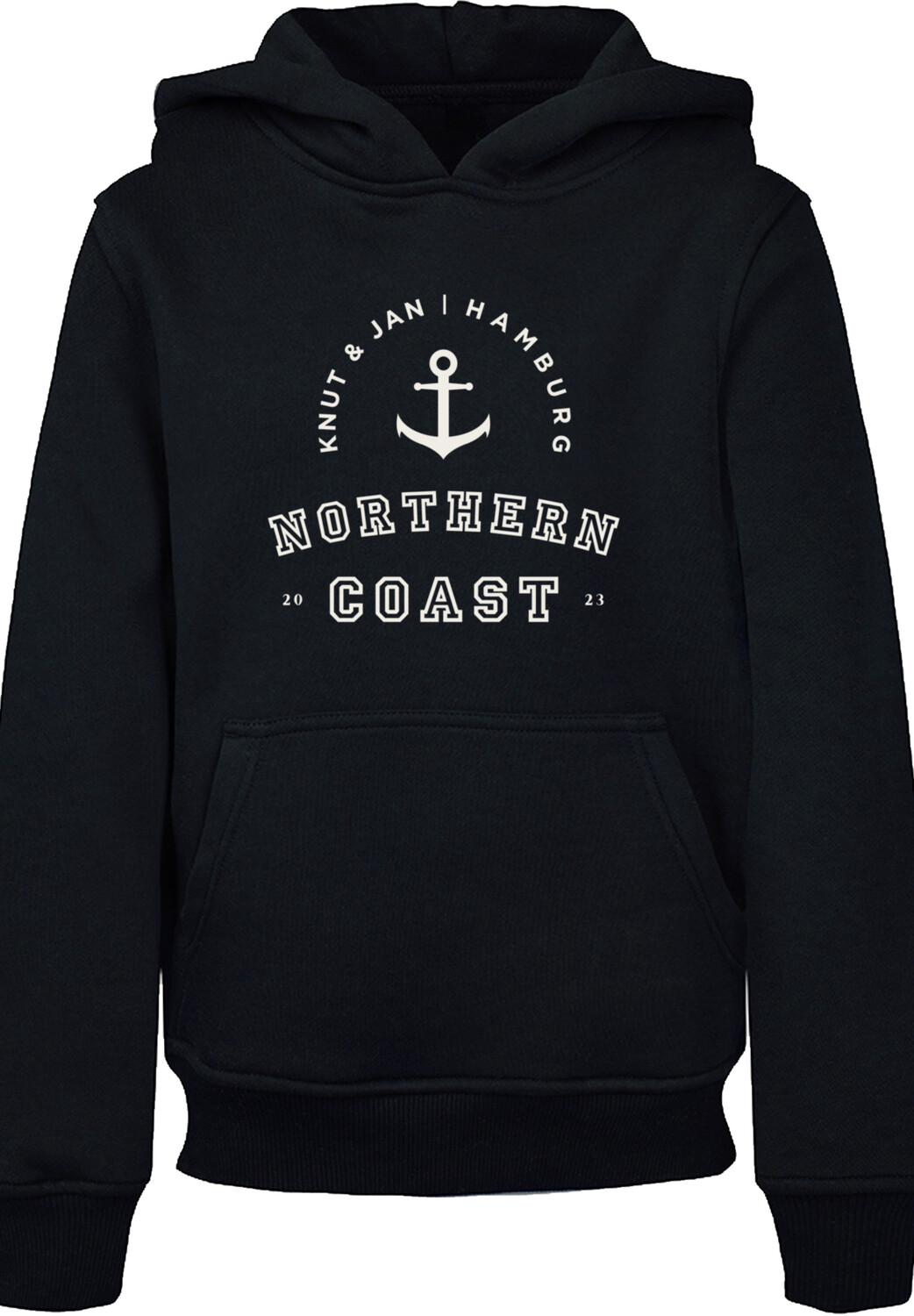 

Пуловер F4NT4STIC Hoodie Northern Coast Knut & Jan Hamburg, черный