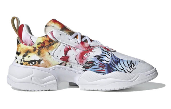 Кроссовки supercourt rx Adidas, белый — фото 2
