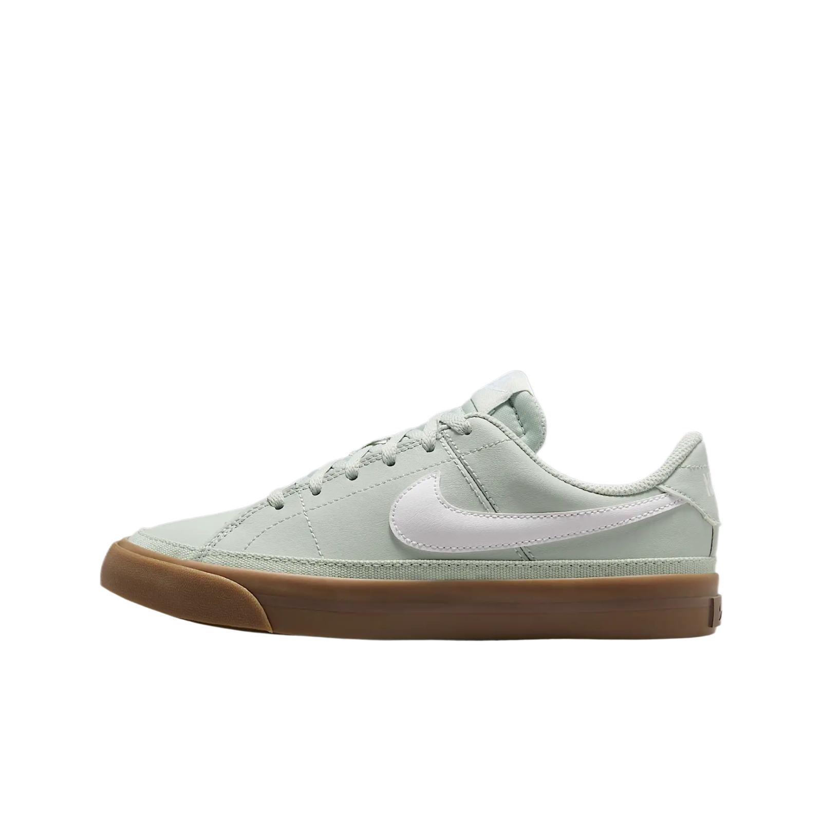 

Детские кроссовки для скейтбординга Court Legacy Low Top Nike, серебряный/белый