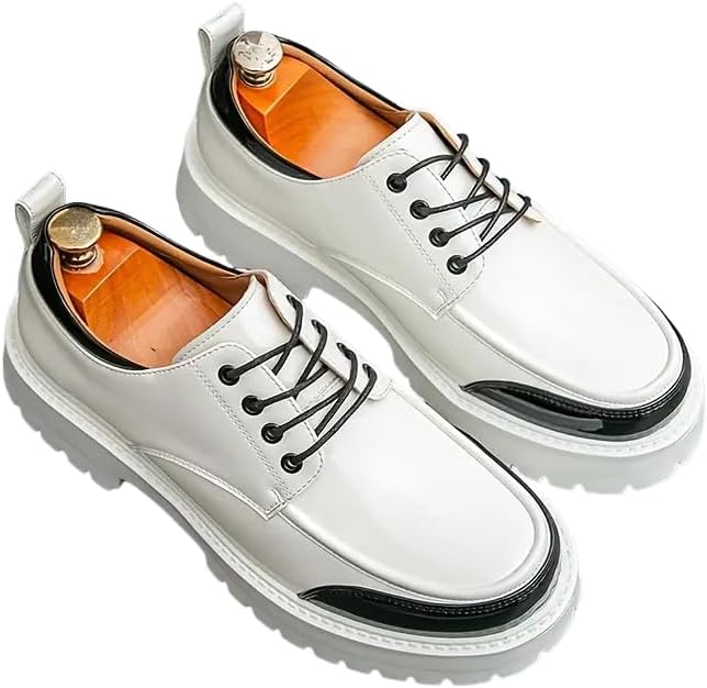 

мужские винтажные оксфорды на толстой подошве Clolinde, белый