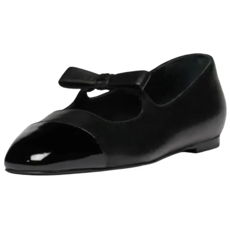 CHANEL Туфли Мэри Джейн 25B Flat, женские, черные