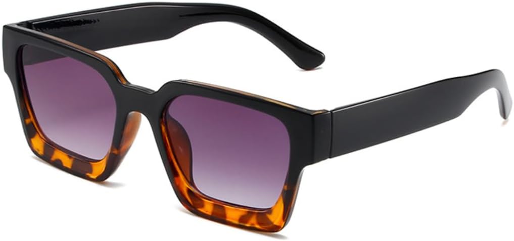 

Солнцезащитные очки с защитой от УФ-излучения UV400 | Панк, маленькая оправа, цветные линзы | для женщин и мужчин, для занятий спортом на открытом воздухе и вождения DSVIGF, Leopard