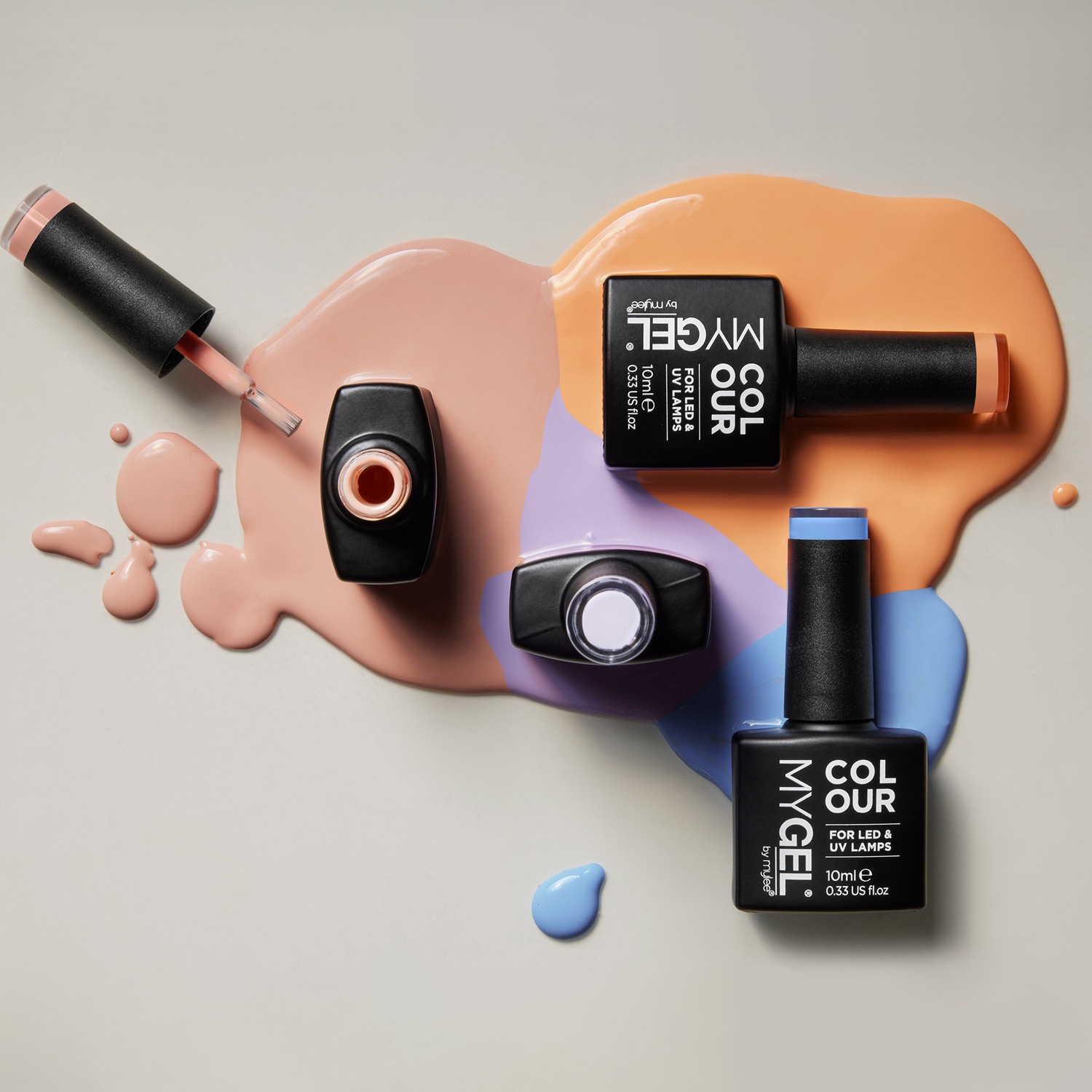 Лак для ногтей mygel quad gel-nagellack-set Mylee, pick me — фото 3