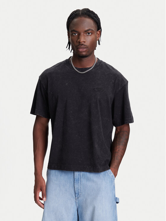 

Футболка оверсайз Retreat 12277886 Jack&Jones, черный