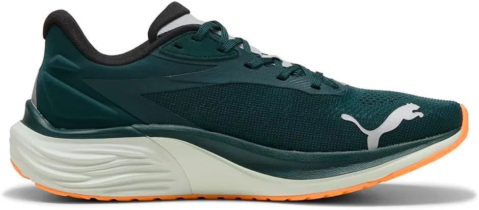 Мужские кроссовки Puma Electrify Nitro 4 для бега по улицам, Green Terrain Heat Fire — фото 3